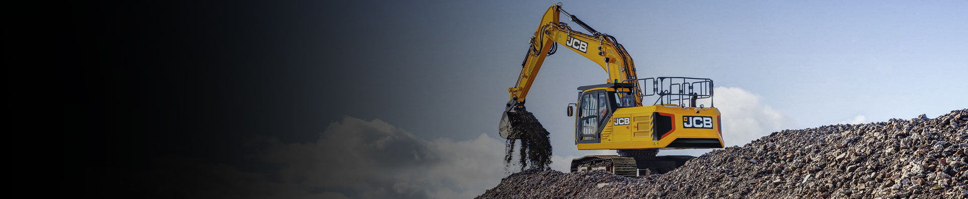 JCB en obra